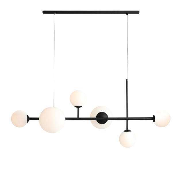 Pakabinamas šviestuvas DIONE 6 BLACK Pakabinamas šviestuvas DIONE 6 BLACK