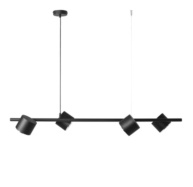 Pakabinamas šviestuvas BOT 4 BLACK