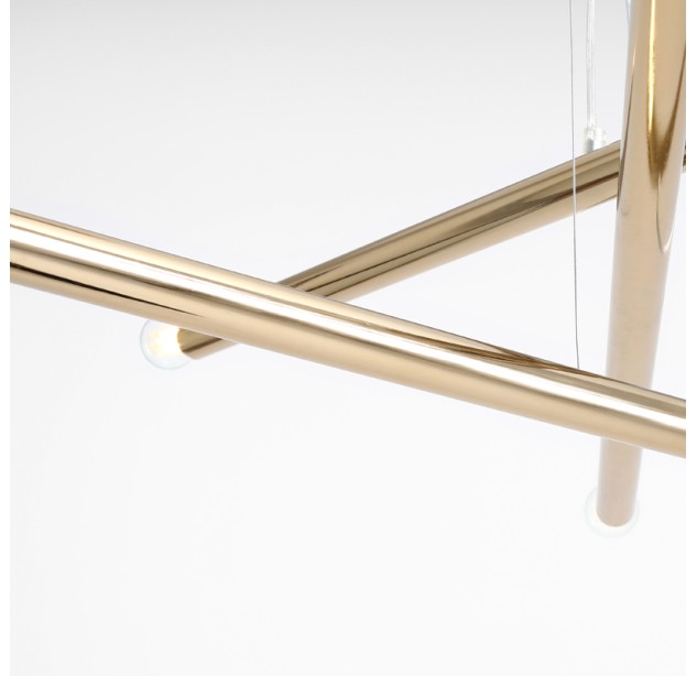 Pakabinamas šviestuvas TUBO 6 GOLD Pakabinamas šviestuvas TUBO 6 GOLD