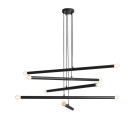Pakabinamas šviestuvas TUBO 10 BLACK