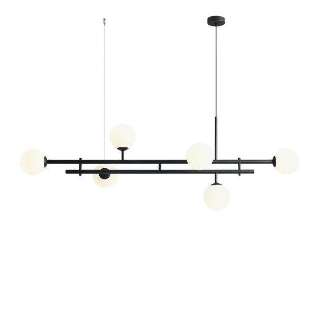 Pakabinamas šviestuvas HARMONY 6 BLACK Pakabinamas šviestuvas HARMONY 6 BLACK