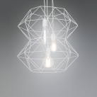 Pakabinamas šviestuvas ARD DIAMOND WHITE 3xE27 Pakabinamas šviestuvas ARD DIAMOND WHITE 3xE27