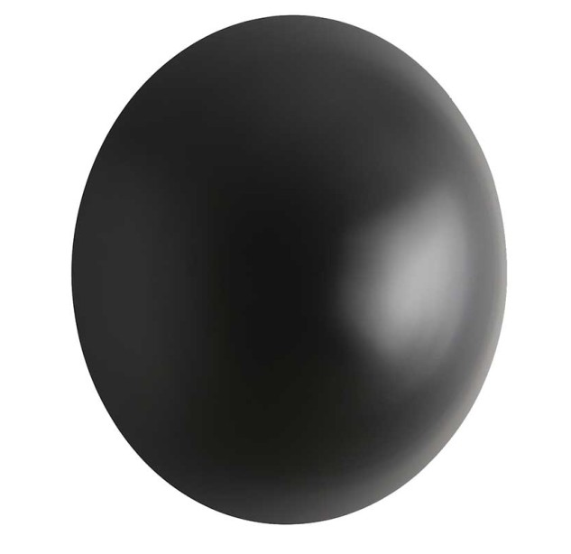Sieninis šviestuvas MINIROSS Matt black 25