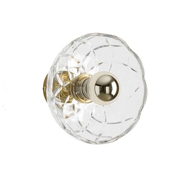 Sieninis šviestuvas LOTTO Shinny gold 15 Sieninis šviestuvas LOTTO Shinny gold 15