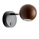Sieninis šviestuvas LITA WALNUT Sieninis šviestuvas LITA WALNUT
