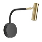 Sieninis šviestuvas MAHO Matt brass/Matt black Sieninis šviestuvas MAHO Matt brass/Matt black