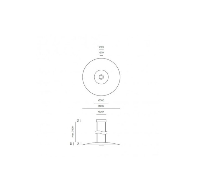 Pakabinamas šviestuvas BIGCOSS 2700K 25W+15W C1203/80 Pakabinamas šviestuvas BIGCOSS 2700K 25W+15W C1203/80
