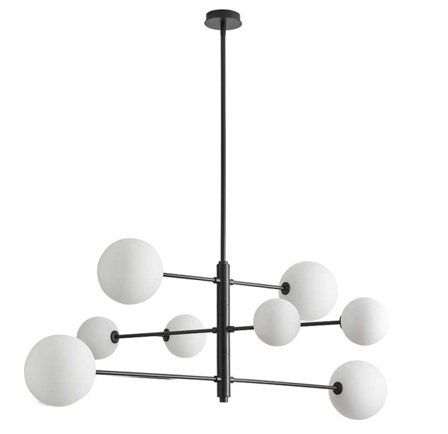 Pakabinamas šviestuvas ATOM black