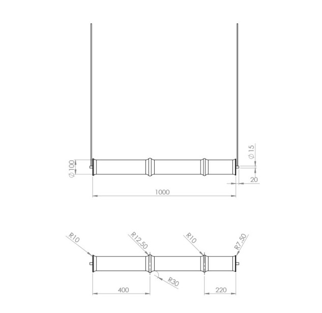 Pakabinamas šviestuvas CANNA 2700K 20W C1319/L Pakabinamas šviestuvas CANNA 2700K 20W C1319/L