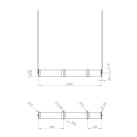 Pakabinamas šviestuvas CANNA 2700K 20W C1319/L Pakabinamas šviestuvas CANNA 2700K 20W C1319/L