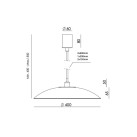 Pakabinamas šviestuvas BETTY 2700K 10W C1338/1 dimeriuojamas Pakabinamas šviestuvas BETTY 2700K 10W C1338/1 dimeriuojamas