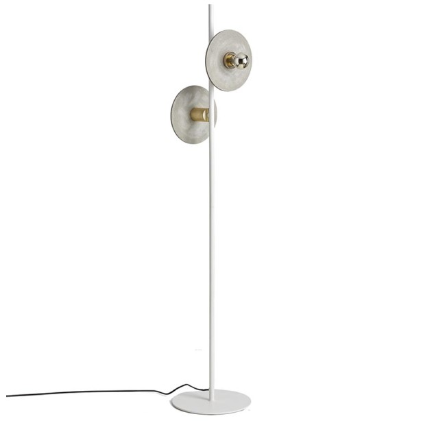 Pastatomas šviestuvas OHLALA WHITE/ceramic grey