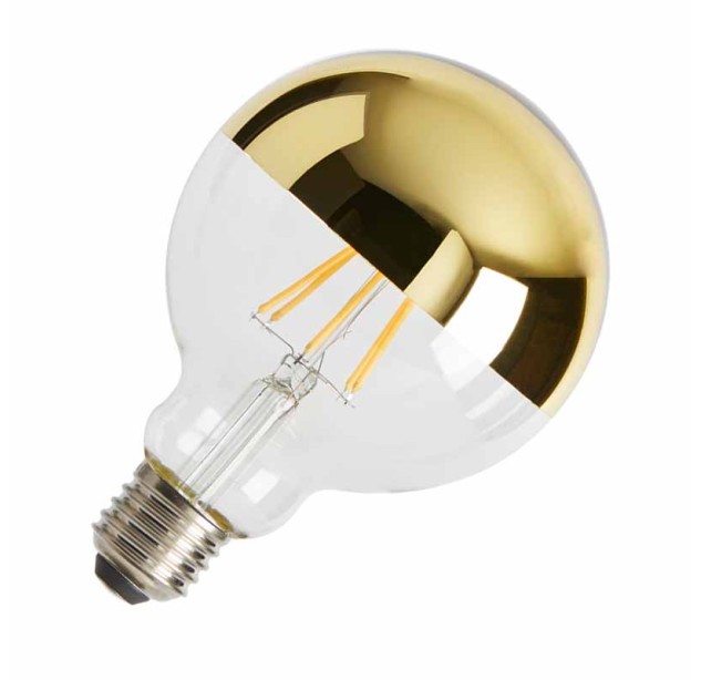 LED lemputė B035 GOLD E27 6W 2700K