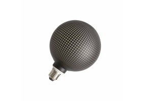 LED lemputė B047 G125 E27 3W 2700K Black dots