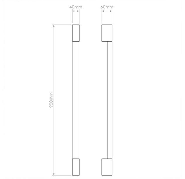 Sieninis šviestuvas PALERMO 900 LED 3000K 11.7W 1084037 Sieninis šviestuvas PALERMO 900 LED 3000K 11.7W 1084037