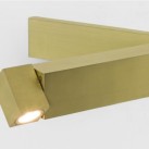 Sieninis šviestuvas TOSCA LED MATT GOLD Sieninis šviestuvas TOSCA LED MATT GOLD