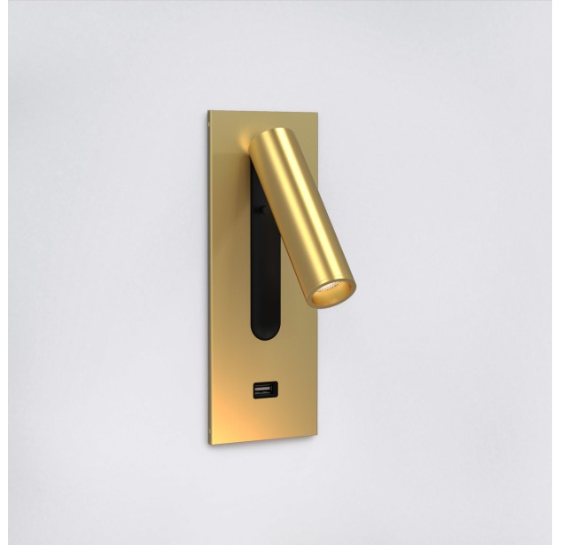 Sieninis šviestuvas FUSE LED MATT GOLD Sieninis šviestuvas FUSE LED MATT GOLD