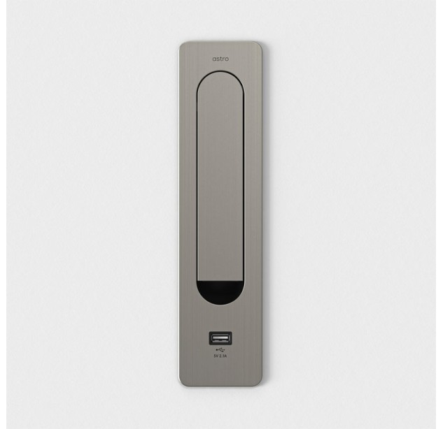 Sieninis įleidžiamas šviestuvas KETA USB 2700K 3.2W 1437001 Sieninis įleidžiamas šviestuvas KETA USB 2700K 3.2W 1437001
