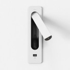 Sieninis įleidžiamas šviestuvas KETA USB 2700K 3.2W 1437005 Sieninis įleidžiamas šviestuvas KETA USB 2700K 3.2W 1437005