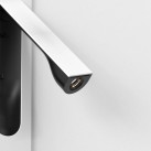Sieninis įleidžiamas šviestuvas KETA USB 2700K 3.2W 1437005 Sieninis įleidžiamas šviestuvas KETA USB 2700K 3.2W 1437005