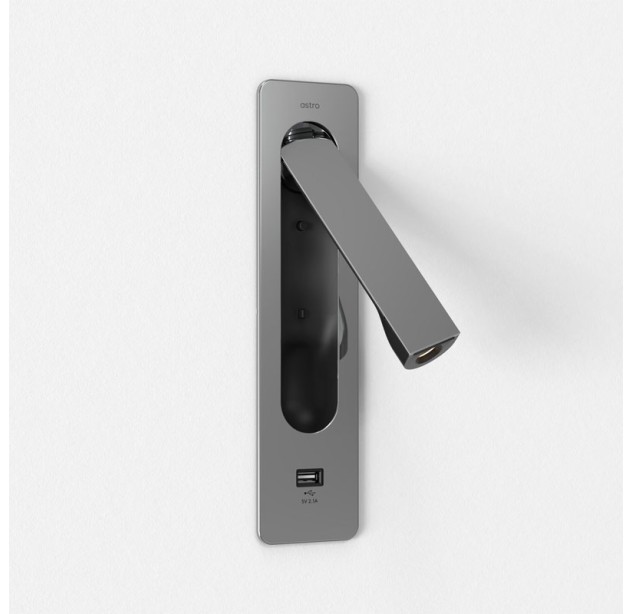 Sieninis įleidžiamas šviestuvas KETA USB 2700K 3.2W 1437006