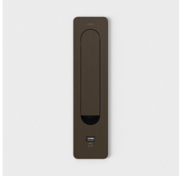 Sieninis įleidžiamas šviestuvas KETA USB 2700K 3.2W 1437008 Sieninis įleidžiamas šviestuvas KETA USB 2700K 3.2W 1437008