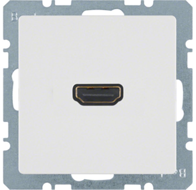 HDMI lizdas 3315426089, balta matinė HDMI lizdas 3315426089, balta matinė