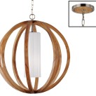 Pakabinamas šviestuvas ALLIER LIGHT WOOD PL