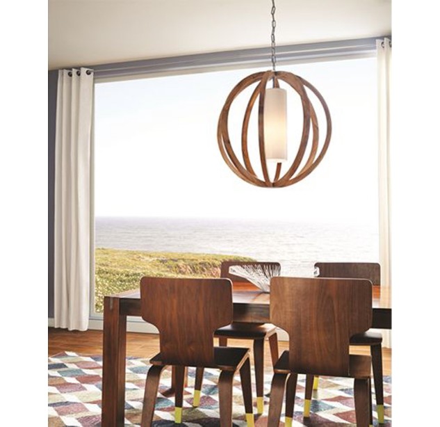 Pakabinamas šviestuvas ALLIER LIGHT WOOD PS