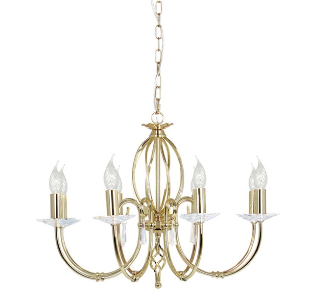 AEGEAN 8 POL BRASS pendant light AEGEAN 8 POL BRASS pendant light