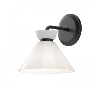 Sieninis šviestuvas Alora Halston 40W E14 ALM-HALSTON-1WB-BK black