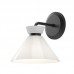 Sieninis šviestuvas Alora Halston 40W E14 ALM-HALSTON-1WB-BK black