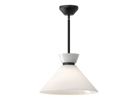 Pakabinamas šviestuvas ALORA Halston 60W E27 ALM-HALSTON-P-M-BK black