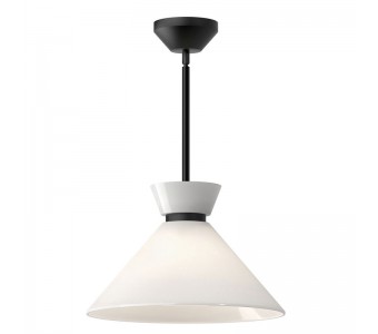 Pakabinamas šviestuvas ALORA Halston 60W E27 ALM-HALSTON-P-M-BK black