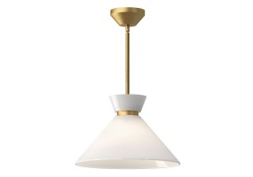 Pakabinamas šviestuvas ALORA Halston 60W E27 ALM-HALSTON-P-M-GD gold