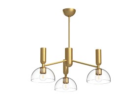 Pakabinamas šviestuvas Alora Mood Jude 60W E27 ALM-JUDE3-GD-CL
