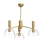 Pakabinamas šviestuvas Alora Mood Jude 60W E27 ALM-JUDE3-GD-CL Pakabinamas šviestuvas Alora Mood Jude 60W E27 ALM-JUDE3-GD-CL