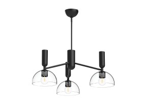 Pakabinamas šviestuvas Alora Mood Jude 60W E27 ALM-JUDE3-MB-CL