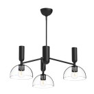 Pakabinamas šviestuvas Alora Mood Jude 60W E27 ALM-JUDE3-MB-CL Pakabinamas šviestuvas Alora Mood Jude 60W E27 ALM-JUDE3-MB-CL