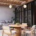 Pakabinamas šviestuvas Alora Mood Perth 3 40W E214 ALM-PERTH3-BK