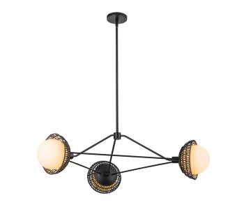 Pakabinamas šviestuvas Alora Mood Perth 3 40W E214 ALM-PERTH3-BK