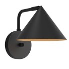 Sieninis šviestuvas Alora Mood Remyck 60W E27 ALM-REMYCK-1WB-BK Sieninis šviestuvas Alora Mood Remyck 60W E27 ALM-REMYCK-1WB-BK