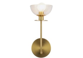 Sieninis šviestuvas Alora Mood Sylvia 40W E14 ALM-SYLVIA-1WB-BG-CL