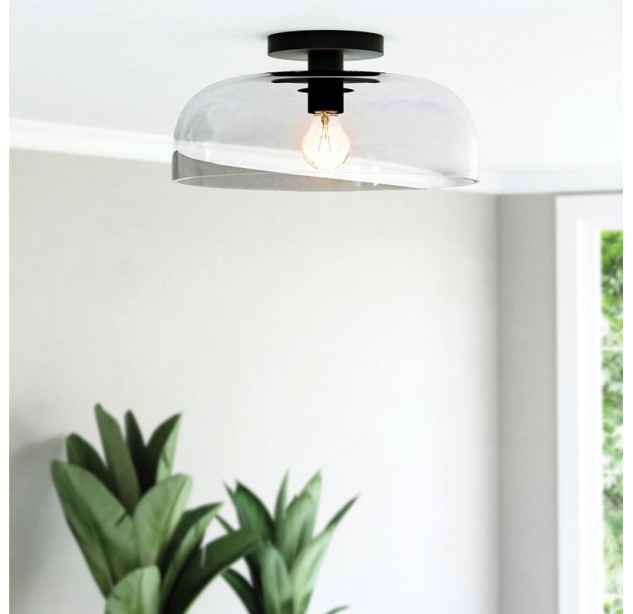 Lubinis šviestuvas Alora Mood Sylvia 60W E27 ALM-SYLVIA-SF-BK-CL Lubinis šviestuvas Alora Mood Sylvia 60W E27 ALM-SYLVIA-SF-BK-CL