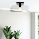 Lubinis šviestuvas Alora Mood Sylvia 60W E27 ALM-SYLVIA-SF-BK-CL Lubinis šviestuvas Alora Mood Sylvia 60W E27 ALM-SYLVIA-SF-BK-CL