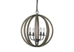Pakabinamas šviestuvas ALLIER WEATHER OAK 4P-WW