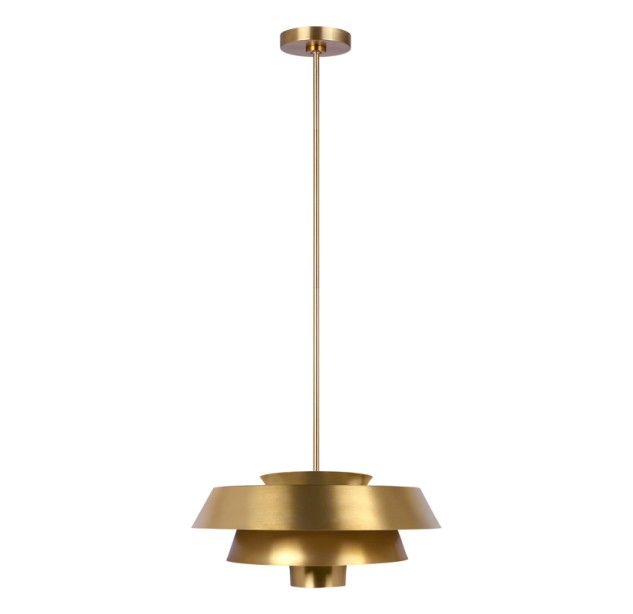 Pakabinamas šviestuvas BRISBIN Brass