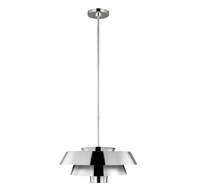 Pakabinamas šviestuvas BRISBIN Polished Nickel