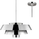 Pakabinamas šviestuvas BRISBIN Polished Nickel Pakabinamas šviestuvas BRISBIN Polished Nickel