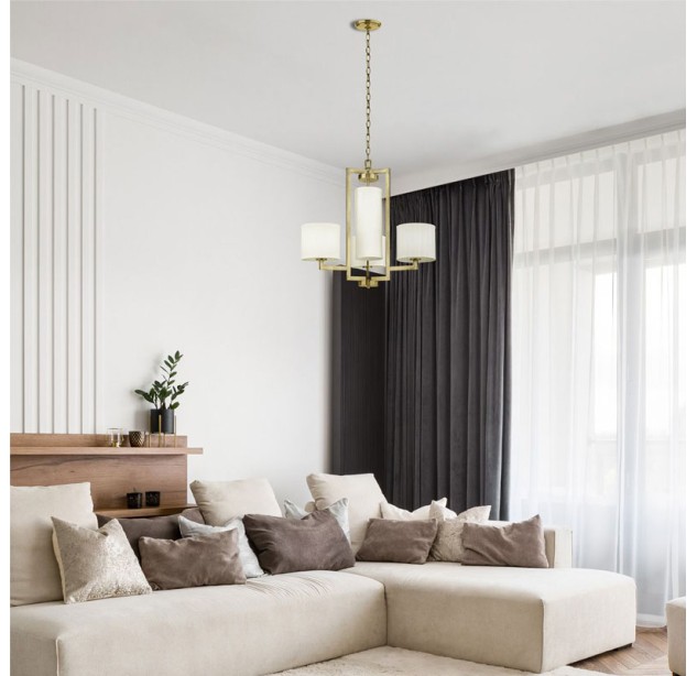 Pakabinamas šviestuvas HAMPTON 60W E27 HK-HAMPTON4-BB
